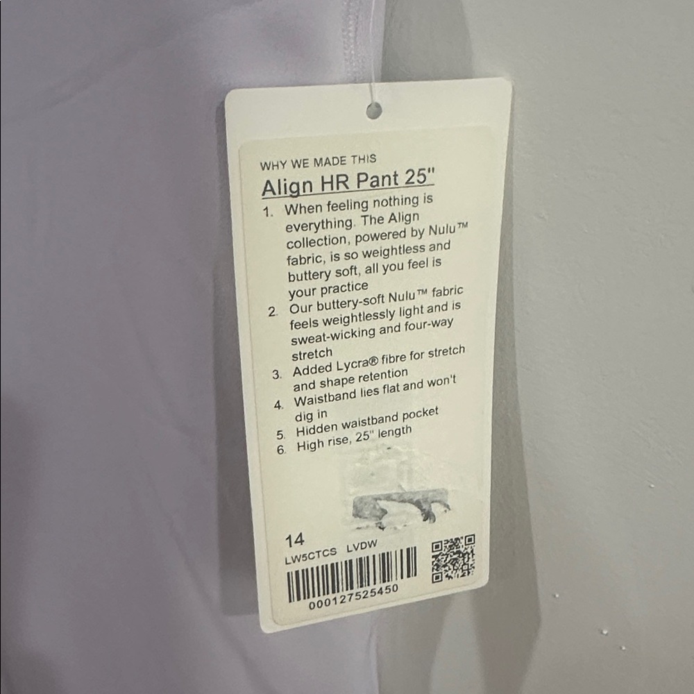 Lululemon Align HR High-Rise Pant Szie 14 - Picture 10 of 12